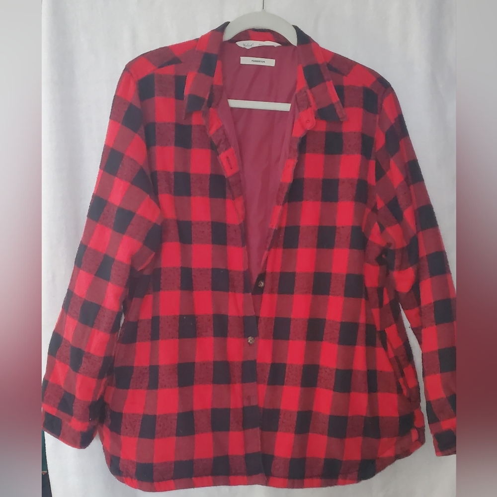 Woolrich Pemberton Buffalo Plaid‎ Shacket XL with pockets